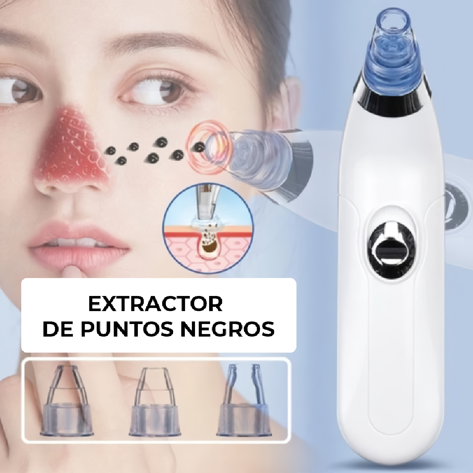 DermaSuction - Puntos Negros y Espinillas