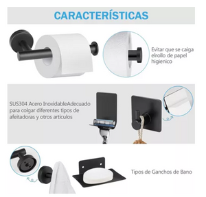 Set accesorios de baño (7 unidades)