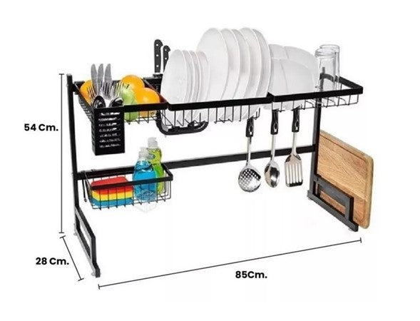 Rack Lavaplatos Acero