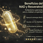 Suplemento - Resveratrol + NAD
